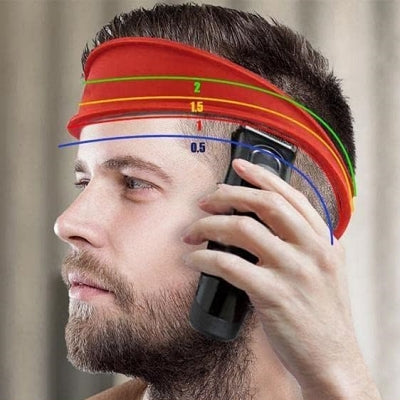 Coiffure Bandeau - HaircutsHeadband™ - Rouge