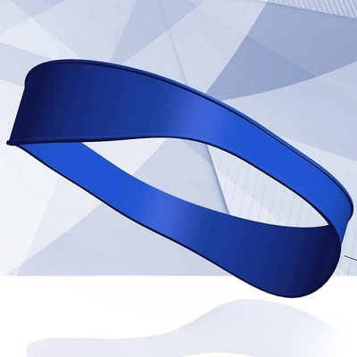 Coiffure Bandeau - HaircutsHeadband™ - Bleu