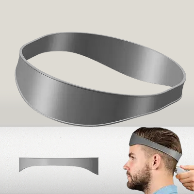 Coiffure Bandeau - HaircutsHeadband™ - Gris