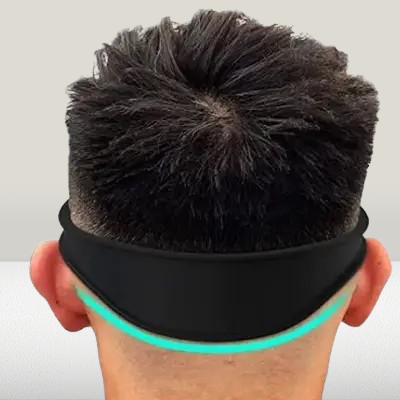 Coiffure Bandeau - HaircutsHeadband™ - Noir