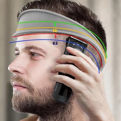 Coiffure Bandeau - HaircutsHeadband™ - Gris