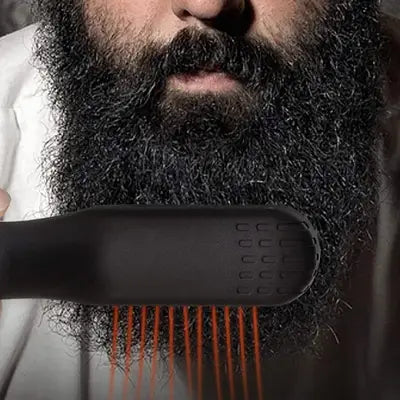 Peigne Chauffant - HotCombStraightener™ - Blanc